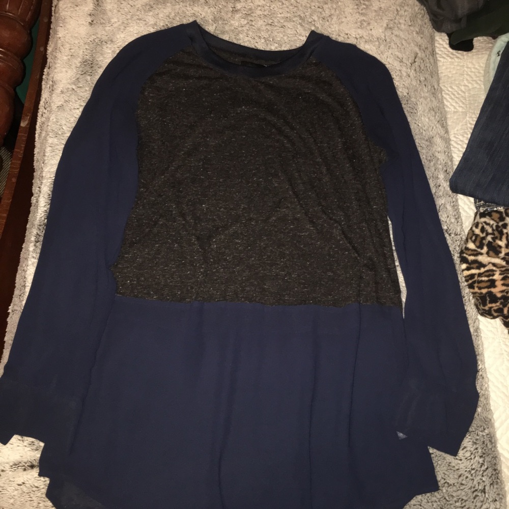 Mossimo Blue & Grey Tee💙🖤
